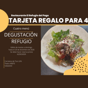 Regala Refugio para 4 personas